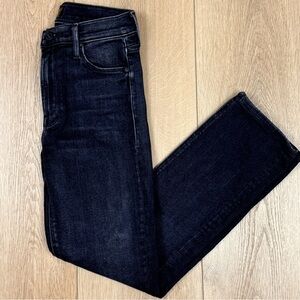 Mother The Mid Rise Dazzler Ankle Jeans Size 26 Deep End